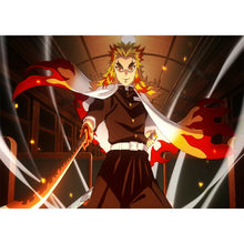 Load image into Gallery viewer, Demon Slayer Anime Cartoon 40*30cm(canvas) full round drill diamond painting
