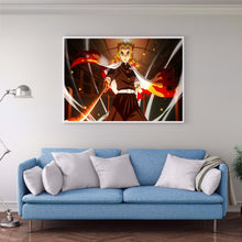 Load image into Gallery viewer, Demon Slayer Anime Cartoon 40*30cm(canvas) full round drill diamond painting