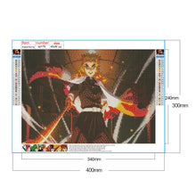 Load image into Gallery viewer, Demon Slayer Anime Cartoon 40*30cm(canvas) full round drill diamond painting