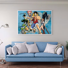 Load image into Gallery viewer, One Piece Anime 40*30CM(Canvas)-Full Round Drill Diamond Painting
