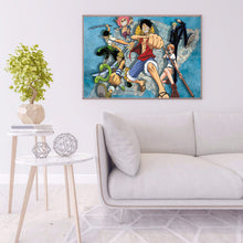 Load image into Gallery viewer, One Piece Anime 40*30CM(Canvas)-Full Round Drill Diamond Painting