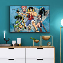 Load image into Gallery viewer, One Piece Anime 40*30CM(Canvas)-Full Round Drill Diamond Painting