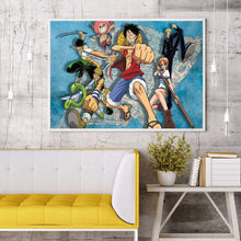 Load image into Gallery viewer, One Piece Anime 40*30CM(Canvas)-Full Round Drill Diamond Painting