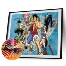 Load image into Gallery viewer, One Piece Anime 40*30CM(Canvas)-Full Round Drill Diamond Painting