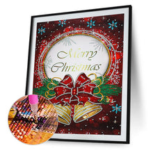 Load image into Gallery viewer, Merry Christmas Card 30*40CM(Canvas) Special Shaped Drill Diamond Painting