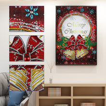 Load image into Gallery viewer, Merry Christmas Card 30*40CM(Canvas) Special Shaped Drill Diamond Painting