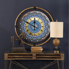 Load image into Gallery viewer, Diamond Antique Clock Partial Special Drill Metal Art Picture of Rhinestone