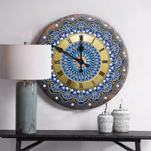 Load image into Gallery viewer, Diamond Antique Clock Partial Special Drill Metal Art Picture of Rhinestone