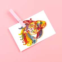 Load image into Gallery viewer, Koi Fish 5mm Quilted Paper Stripes Tool Set DIY Quilling Paper Painting Kit