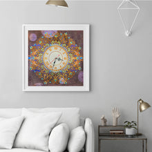 Load image into Gallery viewer, DIY Diamond Clock Drawing Resin Handmade Special Shaped Painting Wall Craft