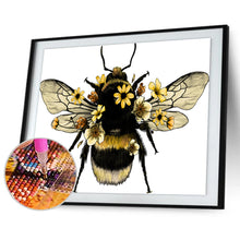 Load image into Gallery viewer, Bee Animal Room 40*30CM(Canvas) Full Round Drill Diamond Painting