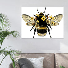 Load image into Gallery viewer, Bee Animal Room 40*30CM(Canvas) Full Round Drill Diamond Painting