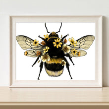 Load image into Gallery viewer, Bee Animal Room 40*30CM(Canvas) Full Round Drill Diamond Painting