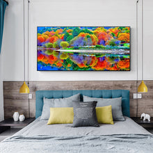 Load image into Gallery viewer, Color Forest 85*45CM(Canvas) Full Round Drill Diamond Painting