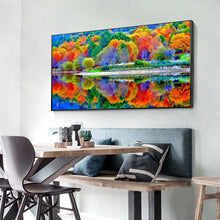 Load image into Gallery viewer, Color Forest 85*45CM(Canvas) Full Round Drill Diamond Painting