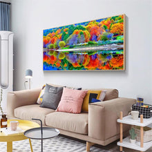 Load image into Gallery viewer, Color Forest 85*45CM(Canvas) Full Round Drill Diamond Painting