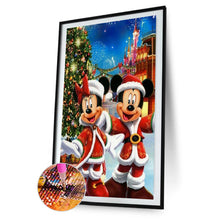 Load image into Gallery viewer, Christmas Cartoon Mice 30*40cm(canvas) full round drill diamond painting