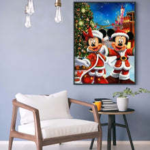 Load image into Gallery viewer, Christmas Cartoon Mice 30*40cm(canvas) full round drill diamond painting