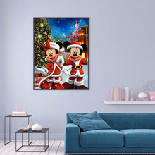 Load image into Gallery viewer, Christmas Cartoon Mice 30*40cm(canvas) full round drill diamond painting