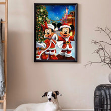 Load image into Gallery viewer, Christmas Cartoon Mice 30*40cm(canvas) full round drill diamond painting