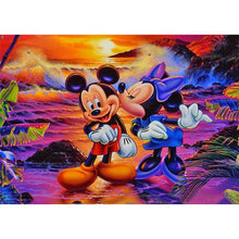 Load image into Gallery viewer, Two Xmas Cartoon Mice 40*30cm(canvas) full round drill diamond painting