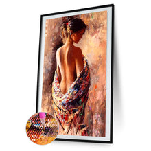 Load image into Gallery viewer, Charming Woman 30*40cm(canvas) full round drill diamond painting