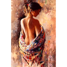 Load image into Gallery viewer, Charming Woman 30*40cm(canvas) full round drill diamond painting