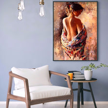 Load image into Gallery viewer, Charming Woman 30*40cm(canvas) full round drill diamond painting