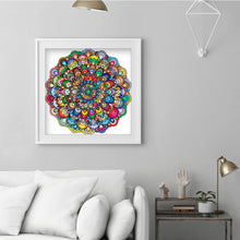 Load image into Gallery viewer, Gorgeous Mandala 30*30cm(canvas) full round drill diamond painting