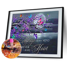 Load image into Gallery viewer, Butterfly 40*30cm(canvas) full round drill diamond painting