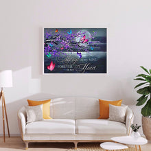 Load image into Gallery viewer, Butterfly 40*30cm(canvas) full round drill diamond painting