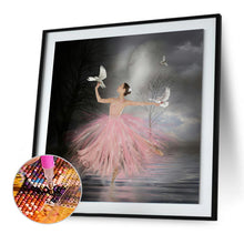 Load image into Gallery viewer, Ballet Girl 30*30cm(canvas) full round drill diamond painting