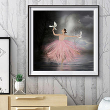 Load image into Gallery viewer, Ballet Girl 30*30cm(canvas) full round drill diamond painting