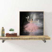Load image into Gallery viewer, Ballet Girl 30*30cm(canvas) full round drill diamond painting