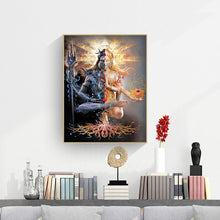 Load image into Gallery viewer, Indian Shiva 30*40cm(canvas) full round drill diamond painting