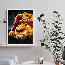 Load image into Gallery viewer, Lion King 30*40CM(canvas) full round drill diamond painting