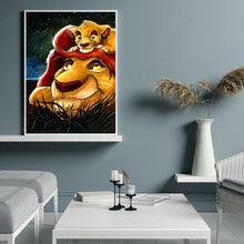 Load image into Gallery viewer, Lion King 30*40CM(canvas) full round drill diamond painting