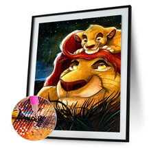 Load image into Gallery viewer, Lion King 30*40CM(canvas) full round drill diamond painting