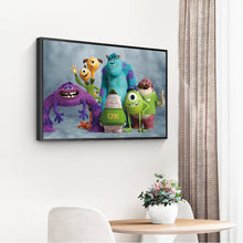 Load image into Gallery viewer, Monster Group 40*30cm(canvas) full round drill diamond painting