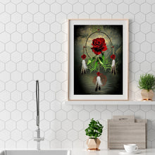 Load image into Gallery viewer, Rose Dreamcatcher of 30*40cm(canvas) full round drill diamond painting
