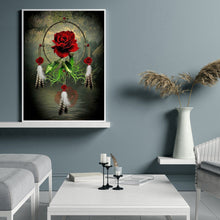 Load image into Gallery viewer, Rose Dreamcatcher of 30*40cm(canvas) full round drill diamond painting