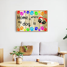 Load image into Gallery viewer, Letter Gift 40*30cm(canvas) full round drill diamond painting