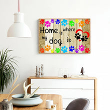 Load image into Gallery viewer, Letter Gift 40*30cm(canvas) full round drill diamond painting