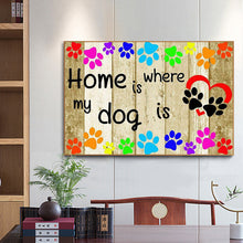 Load image into Gallery viewer, Letter Gift 40*30cm(canvas) full round drill diamond painting