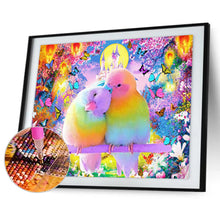 Load image into Gallery viewer, Color Parrot 40*30cm(canvas) full round drill diamond painting