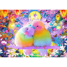 Load image into Gallery viewer, Color Parrot 40*30cm(canvas) full round drill diamond painting