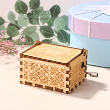 Load image into Gallery viewer, A Letter to My Daughter Hand-cranked Wooden Music Box Melody Musical Gifts