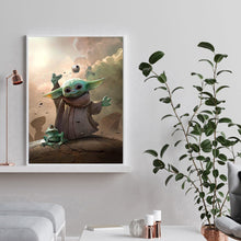 Load image into Gallery viewer, 5D DIY Full Drill Yoda Cartoon Diamond Painting Rhinestone Kit Home Crafts