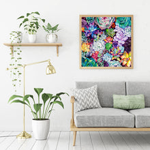 Load image into Gallery viewer, Succulent Plant 30*30cm (canvas) full round drill diamond painting