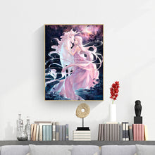Load image into Gallery viewer, Cartoon Horse Angel 30*40cm(canvas) full round drill diamond painting